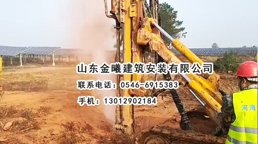 潛孔鉆施工
